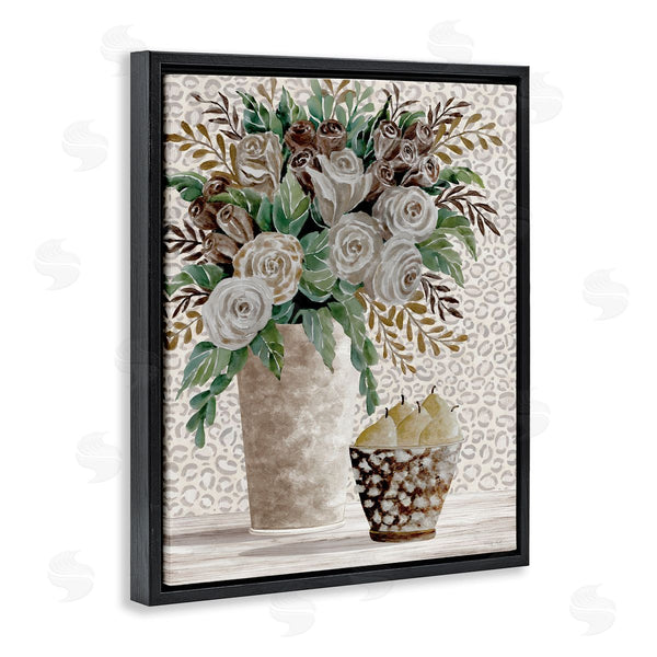 Stupell Industries Cindy Jacobs | Bouquet On Leopard Pattern Wall Art