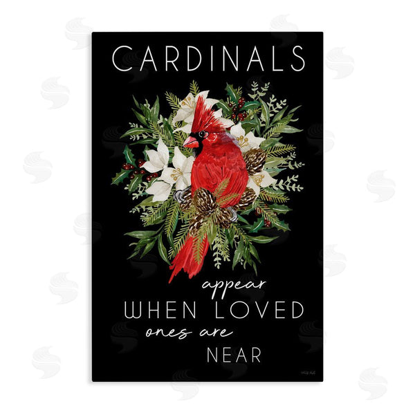 stupell industries Cindy Jacobs | Cardinals Appear Seasonal Sentiment Wall Art