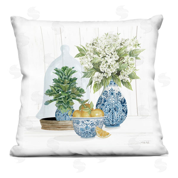 stupell industries Cindy Jacobs | Country Florals Citrus Fruits Printed Throw Pillow