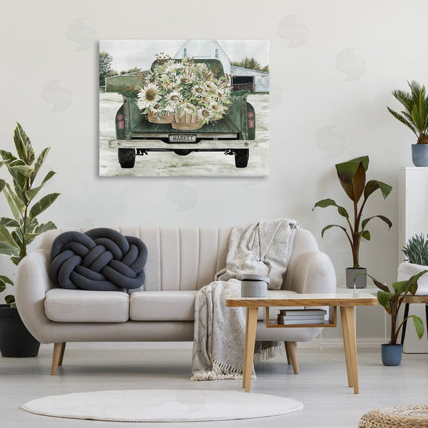 Stupell Industries Cindy Jacobs | Country Flower Delivery Baskets Wall Art