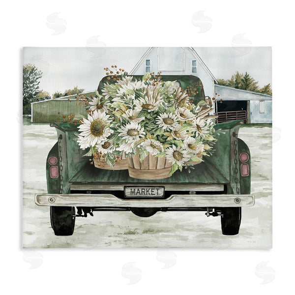 Stupell Industries Cindy Jacobs | Country Flower Delivery Baskets Wall Art