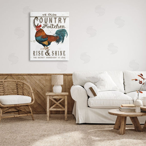 Stupell Industries Cindy Jacobs | Country Kitchen Rustic Phrase Wall Art