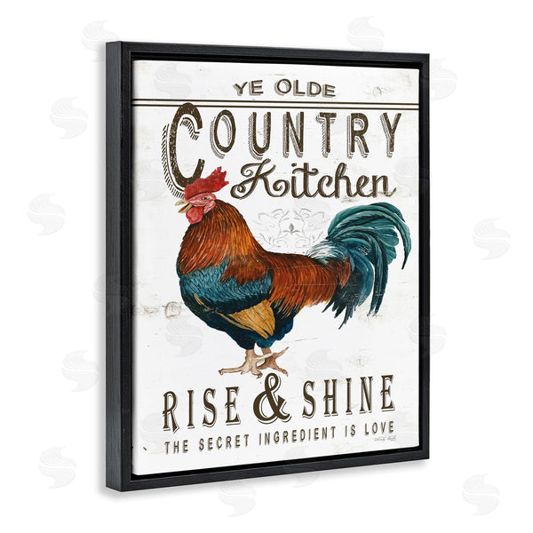 Stupell Industries Cindy Jacobs | Country Kitchen Rustic Phrase Wall Art