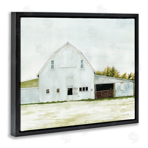 Stupell Industries Cindy Jacobs | Countryside Barn Rural Farmland Field Landscape Wall Art