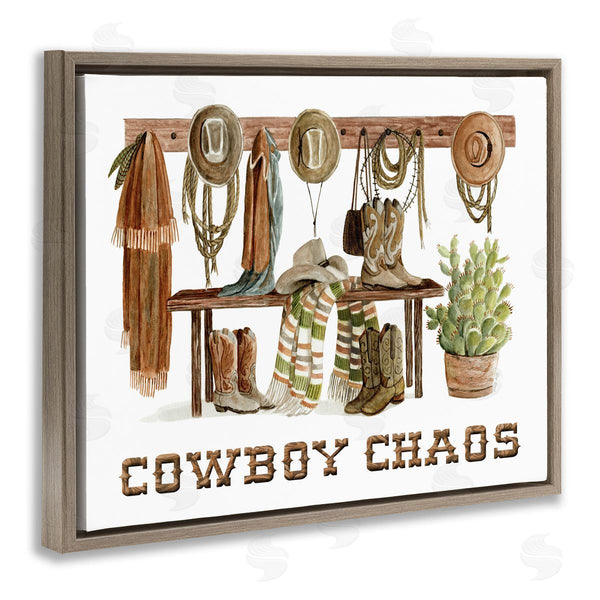 Stupell Industries Cindy Jacobs | Cowboy Chaos Accessories