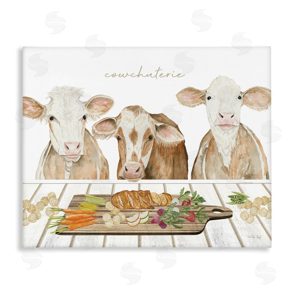 stupell industries Cindy Jacobs | Cowchuterie Funny Cows Wall Art