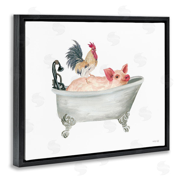 Stupell Industries Cindy Jacobs | Farmhouse Animals Tub