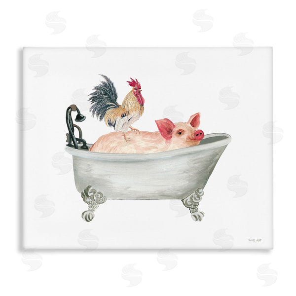 stupell industries Cindy Jacobs | Farmhouse Animals Tub