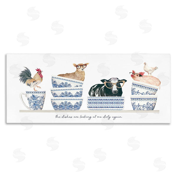stupell industries Cindy Jacobs | Farmhouse Dirty Dishes Wall Art