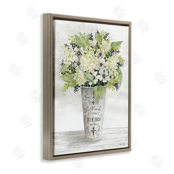 Stupell Industries Cindy Jacobs | French Floral Greenery Bouquet