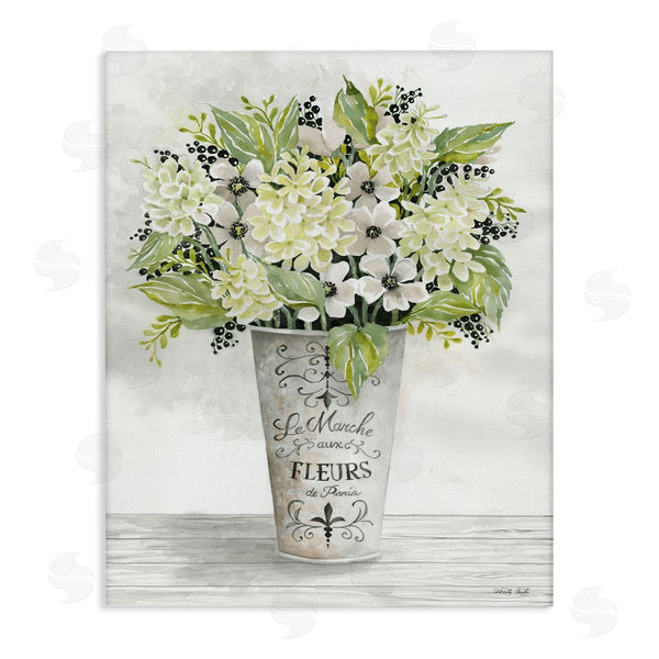 Stupell Industries Cindy Jacobs | French Floral Greenery Bouquet