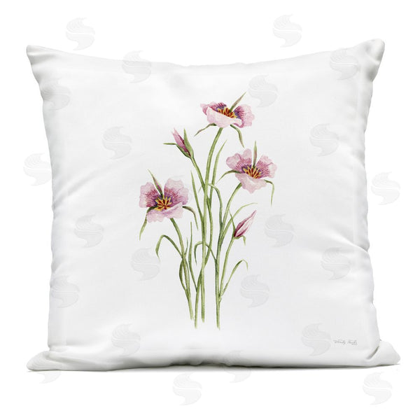 Stupell Industries Cindy Jacobs | Fuchsia Mariposa Botanical Printed Throw Pillow