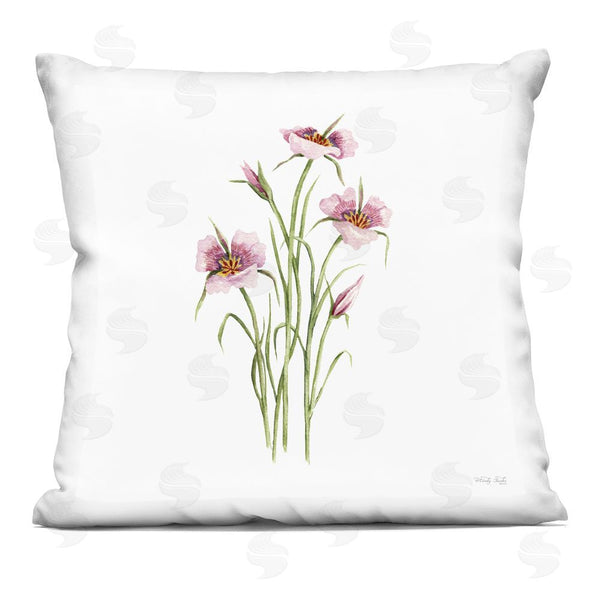 stupell industries Cindy Jacobs | Fuchsia Mariposa Botanical Printed Throw Pillow