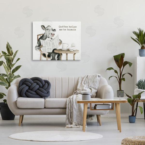 Stupell Industries Cindy Jacobs | Funny Morning Coffee Phrase Wall Art