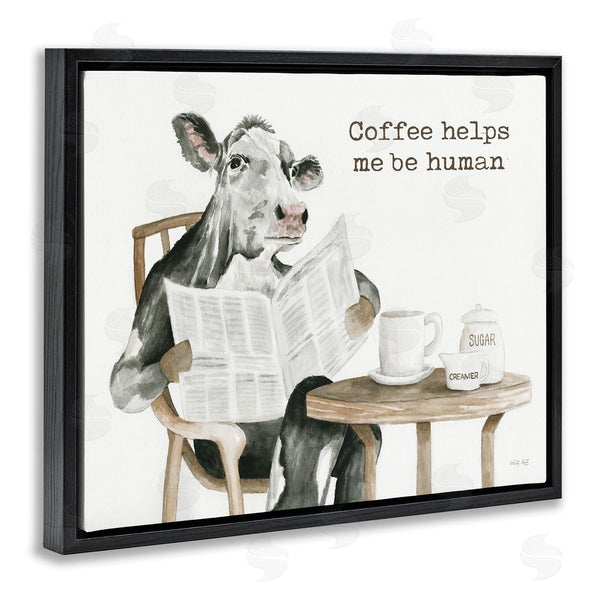 Stupell Industries Cindy Jacobs | Funny Morning Coffee Phrase Wall Art