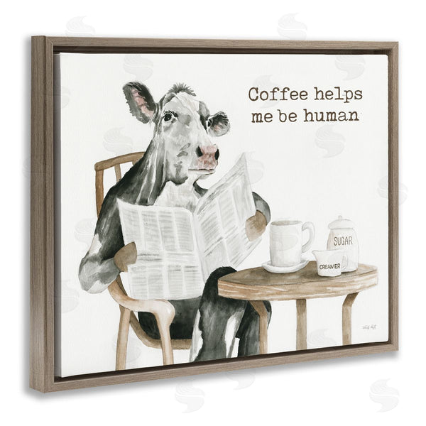 Stupell Industries Cindy Jacobs | Funny Morning Coffee Phrase Wall Art