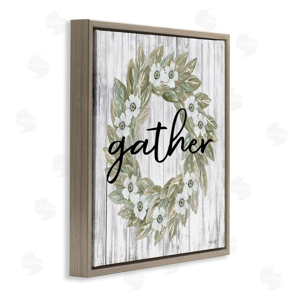 Stupell Industries Cindy Jacobs | Gather Greenery Wreath