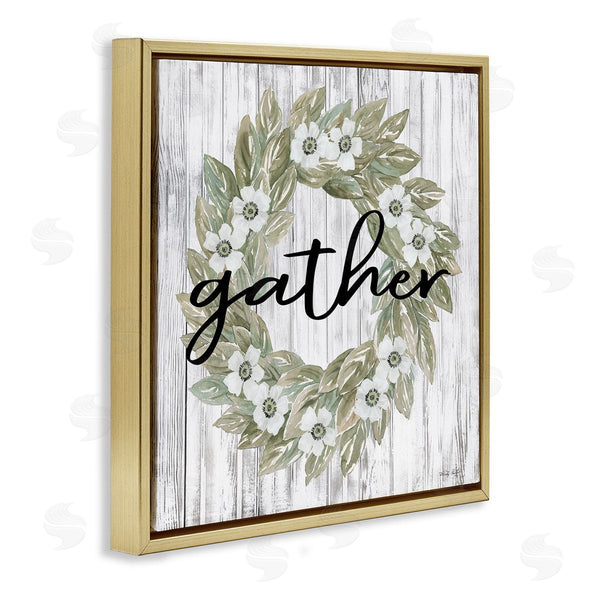 Stupell Industries Cindy Jacobs | Gather Greenery Wreath