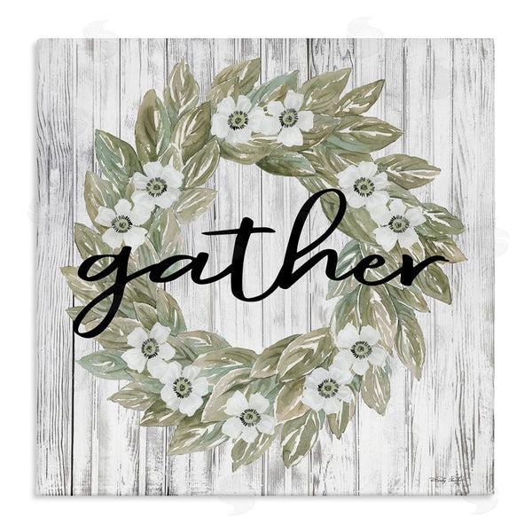 stupell industries Cindy Jacobs | Gather Greenery Wreath
