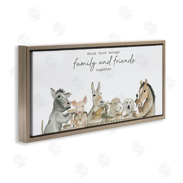 Stupell Industries Cindy Jacobs | Good Food Brings Family Wall Art