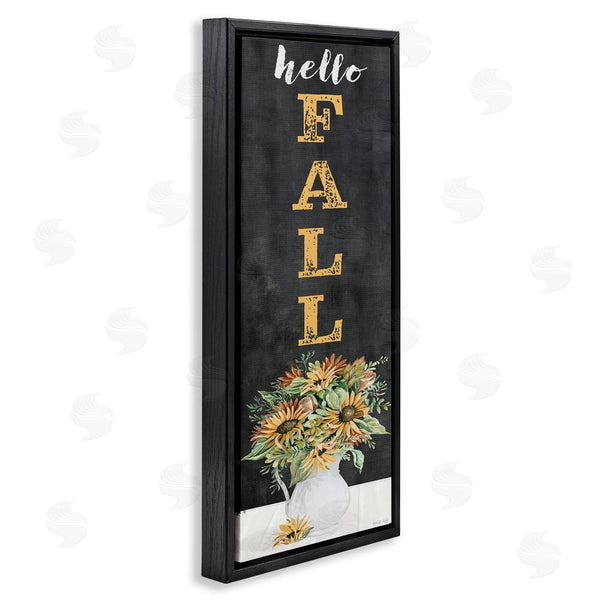 Stupell Industries Cindy Jacobs | Hello Fall Sunflower Bouquet Wall Art