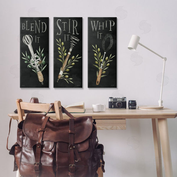 Stupell Industries Cindy Jacobs | Kitchen Utensils & Phrases Wall Art