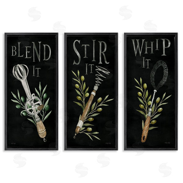 Stupell Industries Cindy Jacobs | Kitchen Utensils & Phrases Wall Art