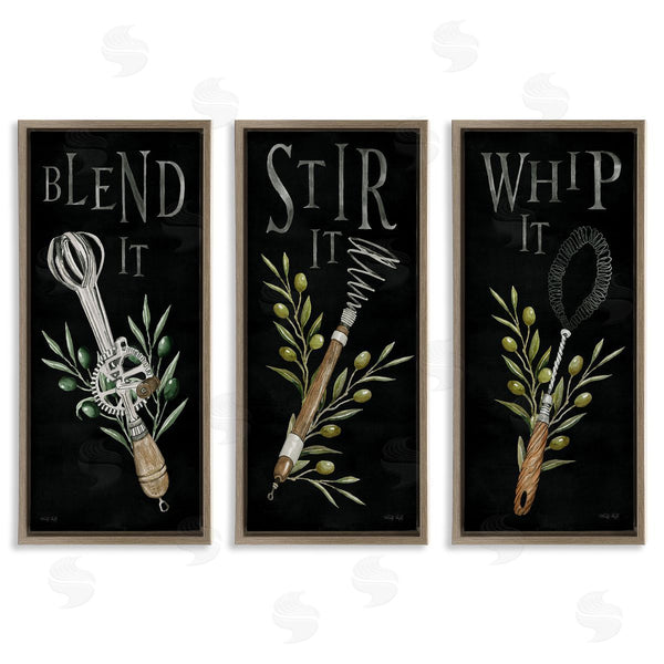 Stupell Industries Cindy Jacobs | Kitchen Utensils & Phrases Wall Art
