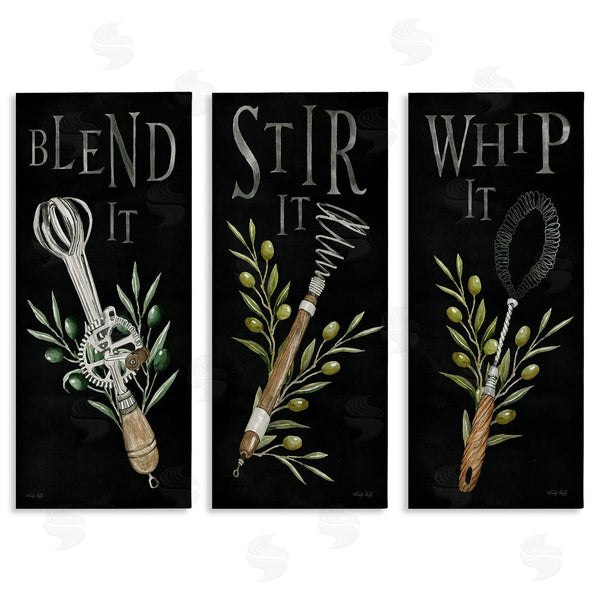 stupell industries Cindy Jacobs | Kitchen Utensils & Phrases Wall Art