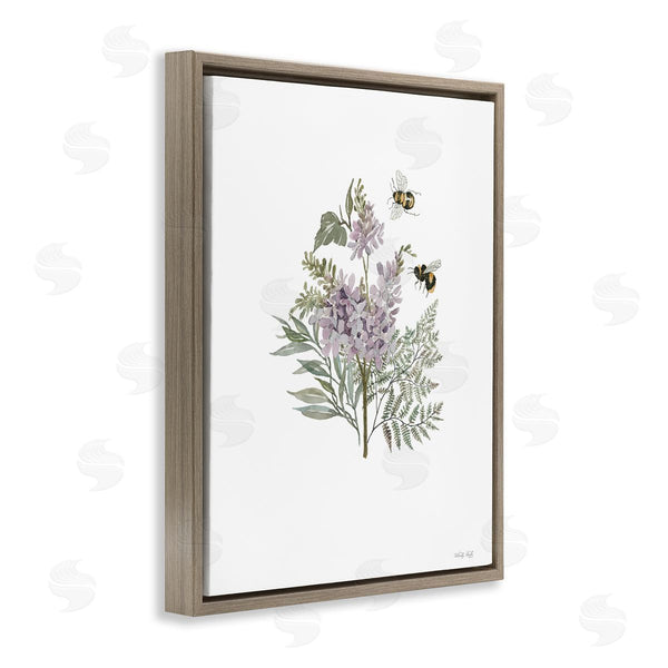 Stupell Industries Cindy Jacobs | Lilacs And Bumble Bees Wall Art
