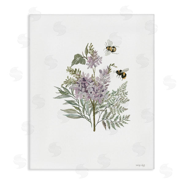 stupell industries Cindy Jacobs | Lilacs and Bumble Bees Wall Art