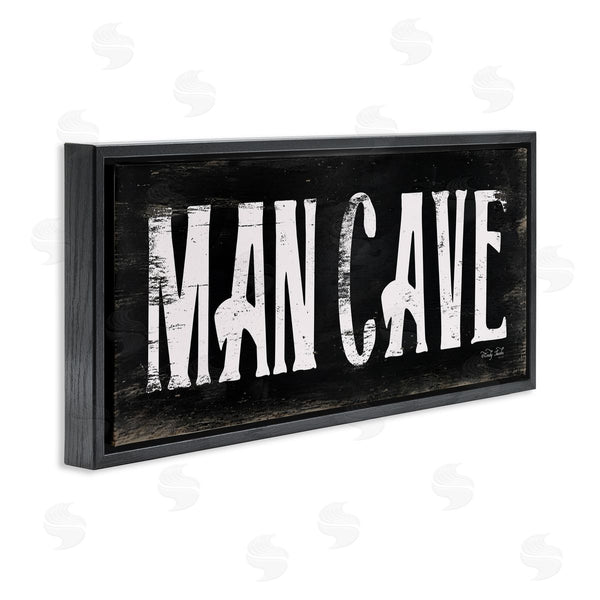 Stupell Industries Cindy Jacobs | Man Cave Black And White Wall Art