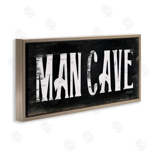 Stupell Industries Cindy Jacobs | Man Cave Black And White Wall Art