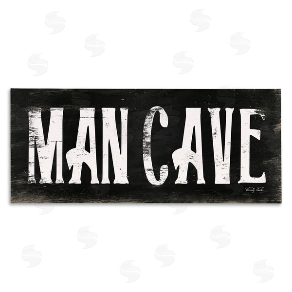 stupell industries Cindy Jacobs | Man Cave Black And White Wall Art
