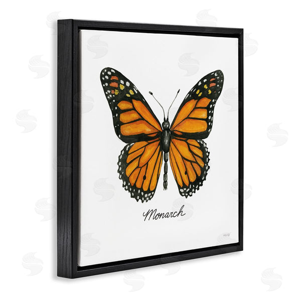 Stupell Industries Cindy Jacobs | Monarch Butterfly Casual Insect Wildlife Design Wall Art