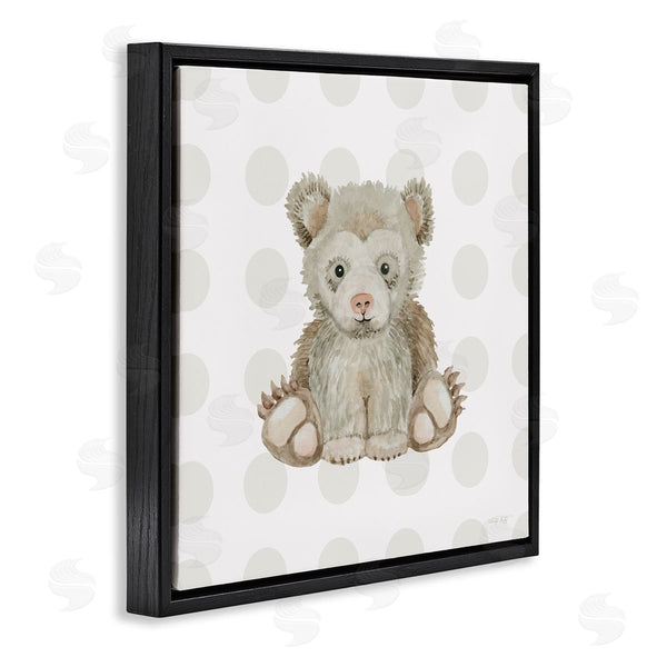 Stupell Industries Cindy Jacobs | Nursery Bear On Dots
