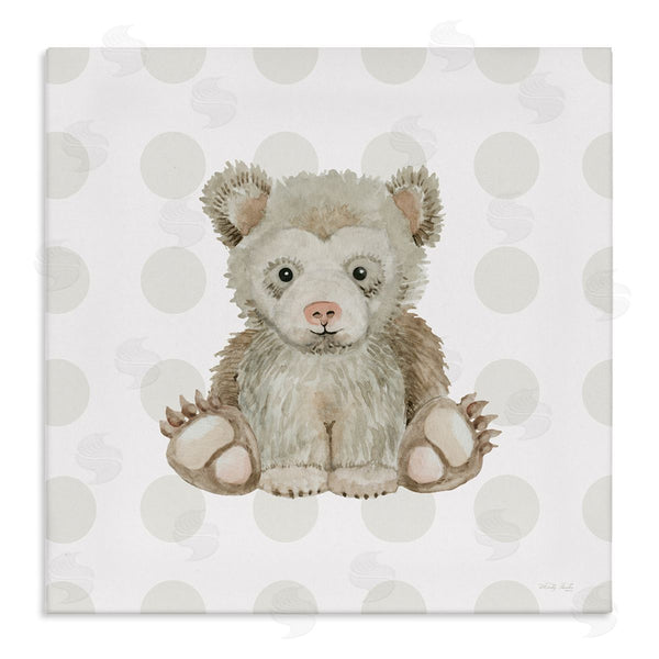 stupell industries Cindy Jacobs | Nursery Bear on Dots