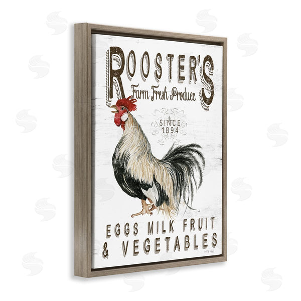 Stupell Industries Cindy Jacobs | Rustic Country Produce Wall Art