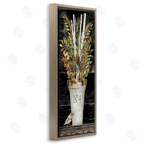 Stupell Industries Cindy Jacobs | Rustic Forest Greenery Bouquet Wall Art