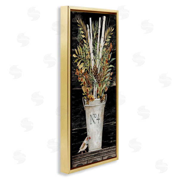 Stupell Industries Cindy Jacobs | Rustic Forest Greenery Bouquet Wall Art