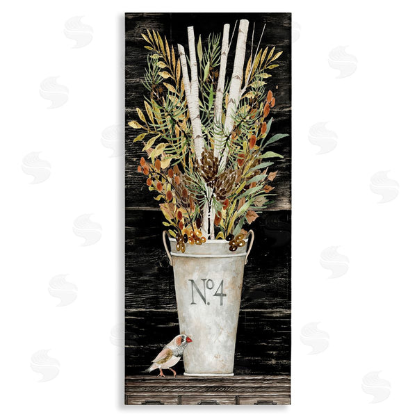 stupell industries Cindy Jacobs | Rustic Forest Greenery Bouquet Wall Art