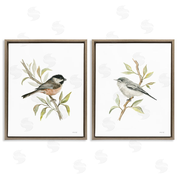 Stupell Industries Cindy Jacobs | Small Birds On Branches Wall Art