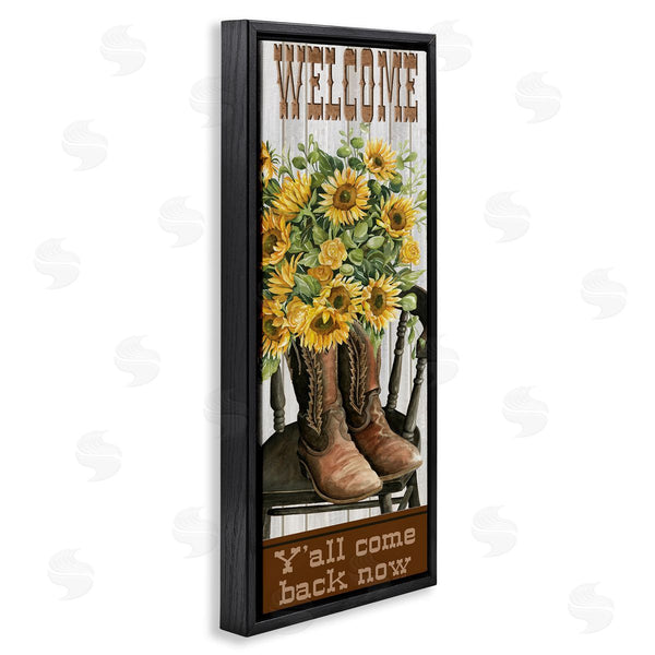 Stupell Industries Cindy Jacobs | Southern Welcome Phrase Wall Art