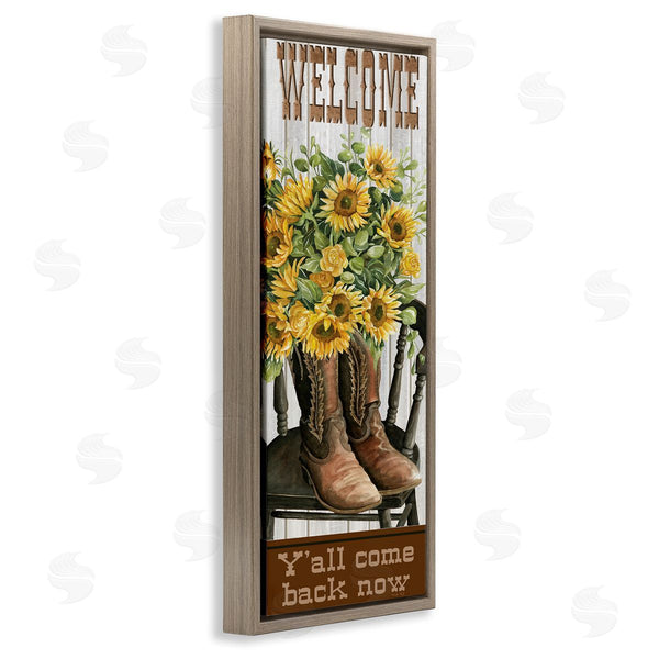 Stupell Industries Cindy Jacobs | Southern Welcome Phrase Wall Art
