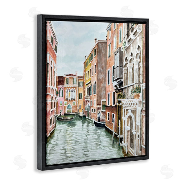 Stupell Industries Cindy Jacobs | Town Architecture Canal