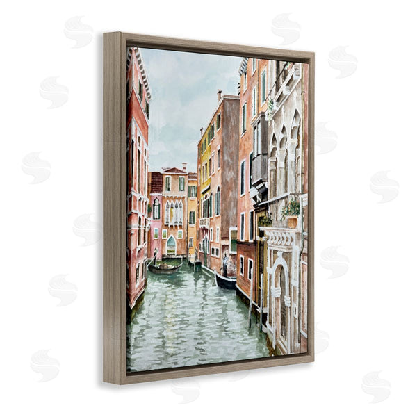 Stupell Industries Cindy Jacobs | Town Architecture Canal