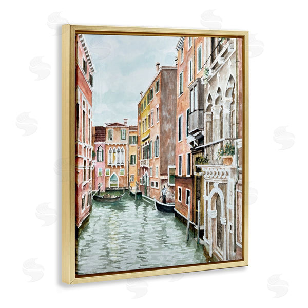 Stupell Industries Cindy Jacobs | Town Architecture Canal