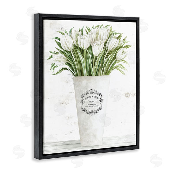Stupell Industries Cindy Jacobs | Tulip Bouquet In Parisian Vase