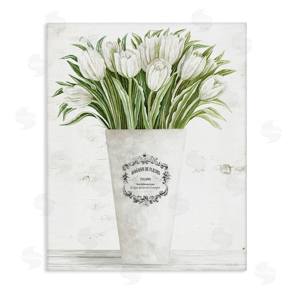 stupell industries Cindy Jacobs | Tulip Bouquet in Parisian Vase
