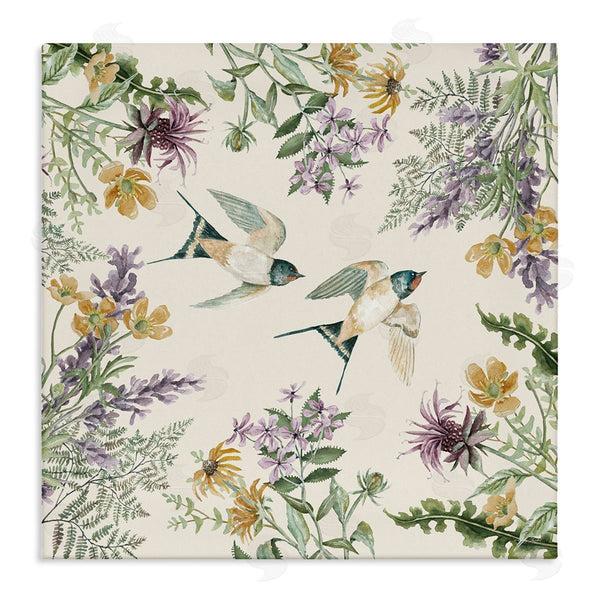 stupell industries Cindy Jacobs | Two Birds Cottage Floral Herbs Wall Art